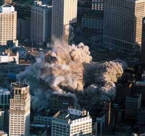Aerial JL Hudson's Demolition - Implosion  5