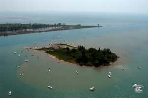 Gull Island, Norht Lake St. Clair, Michigan