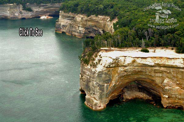 Pictured Rocks National Lakeshore, Michigan, Click To See