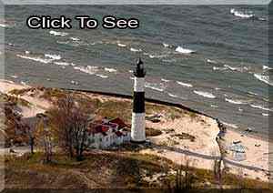 Big Sable Lighthouse, Lake Michigan