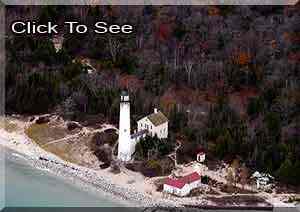Manitou Island Lighthouse, Lake Michigan