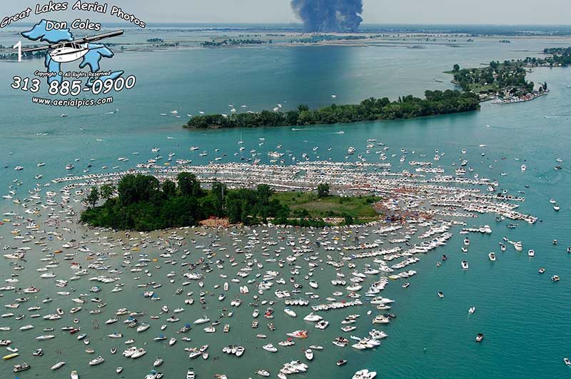  Jobbie Nooner 2014, Gull Island, Lake St. Clair, Michigan